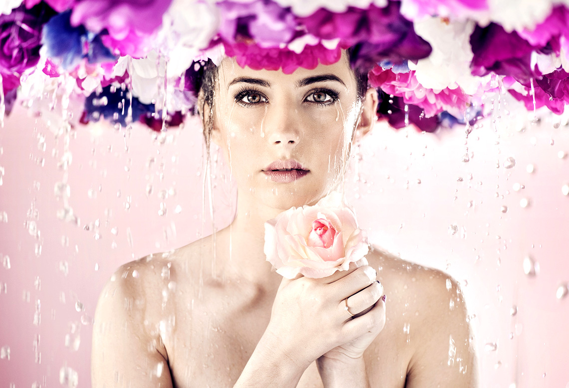 woman-flower