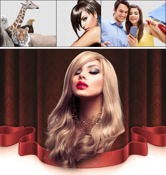 「切り抜き」と「合成」の方法