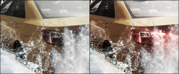 ブレーキランプ